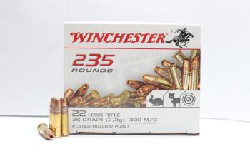 Winchester HP .22LR poměděná střela