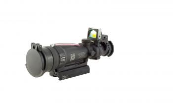 Trijicon ACOG 3,5x35 BAC Dual Illum. Red Horseshoe Dot M249 Ballistic Reticle + RMR