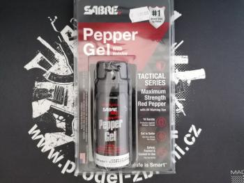 Sabre Red Pepper GEL profesionální, pouzdro, dosah až 5,5m