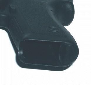 Záslepka pažby Pearce Grip GLOCK 17, 18, 19, 20, 21, 22, 23, 24, 25, 31, 32, 35 , 37, 38 