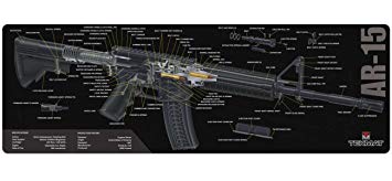 Podložka pro čištění zbraní AR15 3D, černá, TekMat