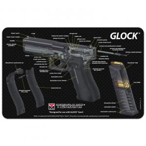 Podložka pro čištění zbraní Glock 3D, černá, TekMat