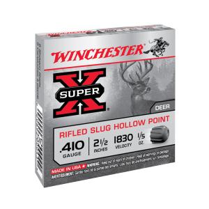 Winchester Super-X Rifled Slug Hollow Point 410/63