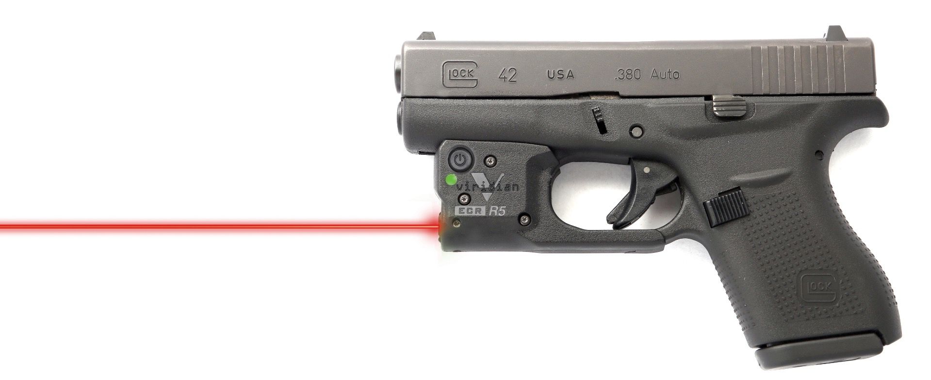 Viridian REACTOR 5 červený laser pro Glock 42