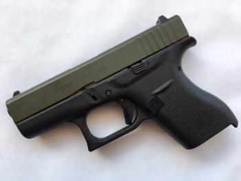 Glock 42 CERAKOTE GREEN