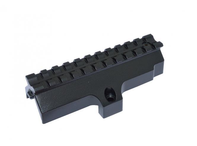 Kryt závěru duralový s integrovaným railem SA vz.58