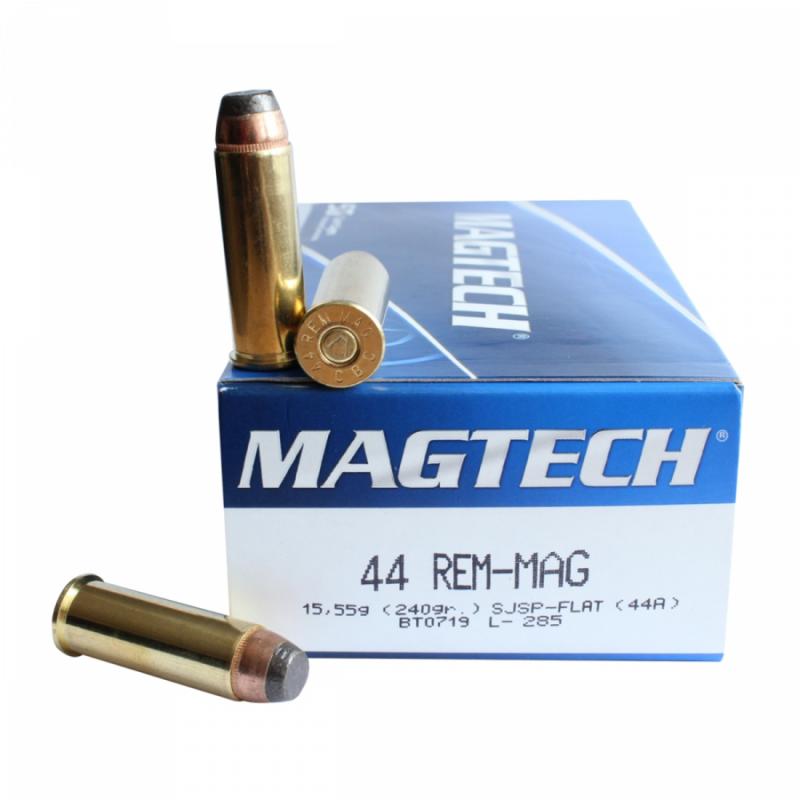 Magtech .44 REM MAG SJSP FLAT (44A) 15,55g, 240 gr 