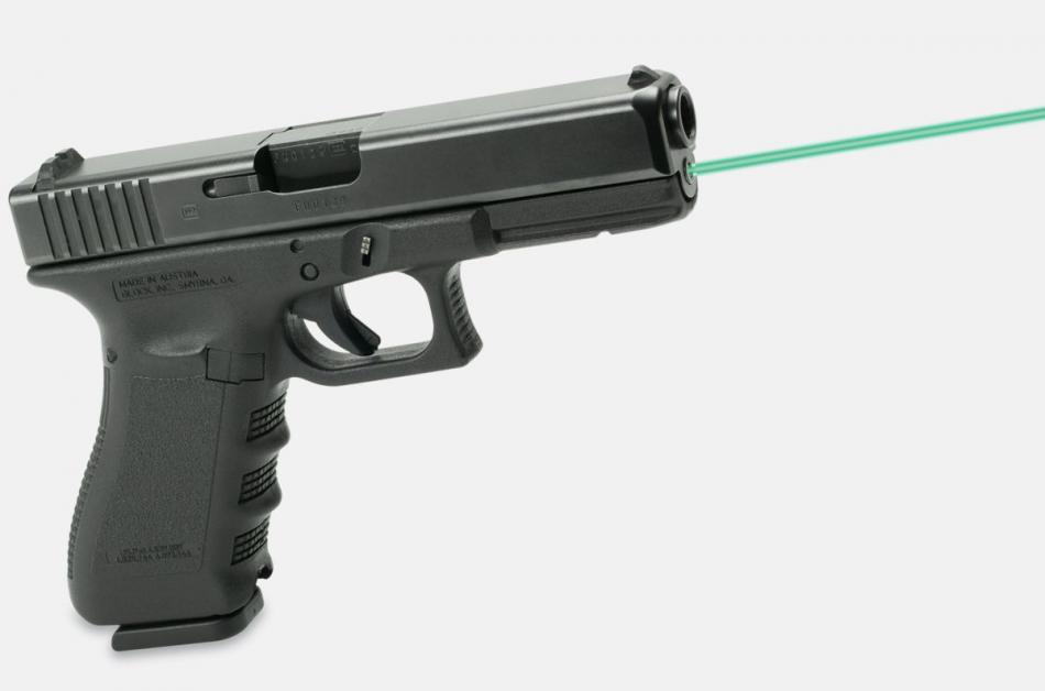 LaserMax - Laserový zaměřovač zelený pro Glock 17, 22, 31, 37 Gen 1-3