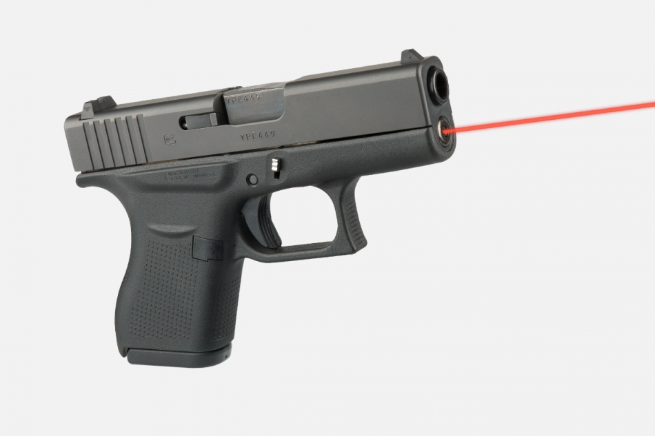 LaserMax - Laserový zaměřovač červený pro Glock 43