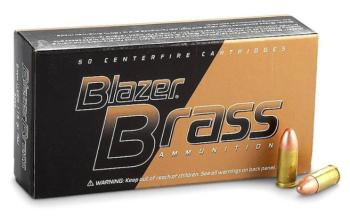 CCI Blazer Brass .40SW FMJ 10,65g/165GR