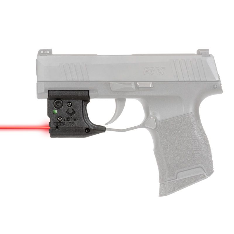 Viridian R5-R červený laser, SIG P365, IWB držák