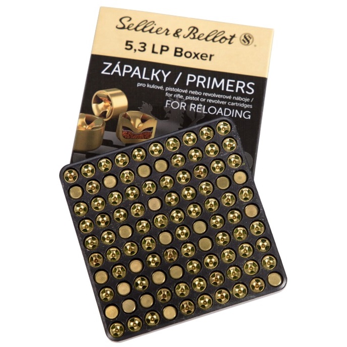 Zápalky pro přebíjení primer 5,3 LP BOXER, 100ks