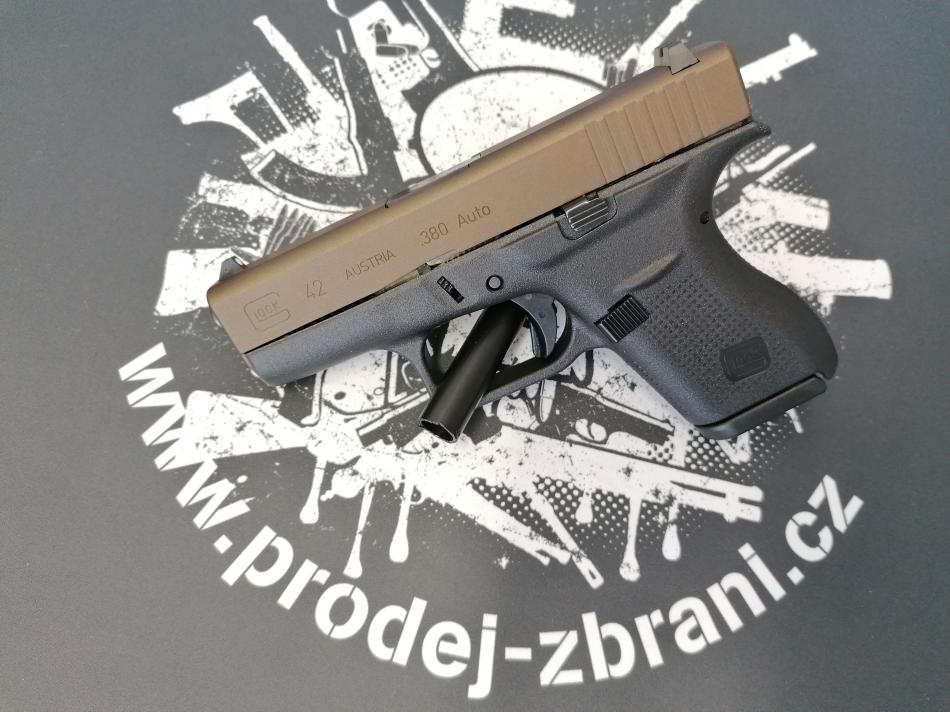 Glock 42 CERAKOTE MIDNIGHT BRONZE