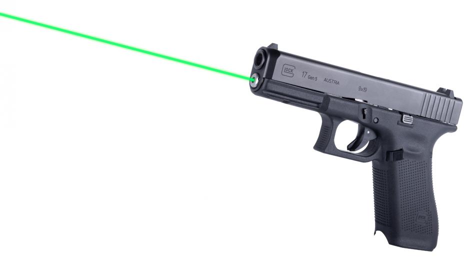 LaserMax Laserový zaměřovač zelený pro Glock Gen 5 Model 17/17 MOS/34 MOS