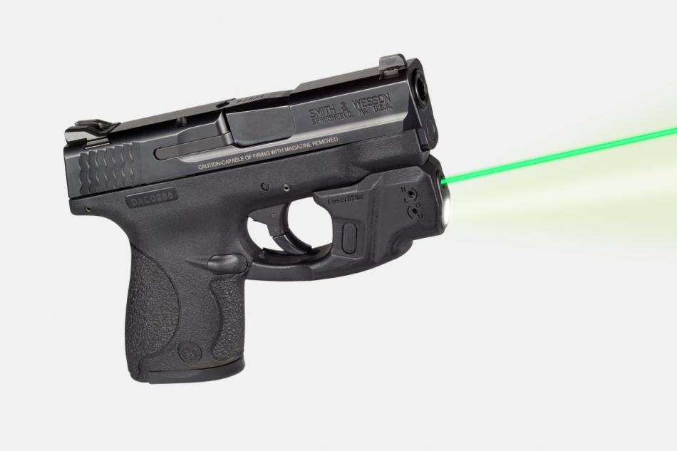 LaserMax CenterFire zelený laser se svítilnou pro SW Shield