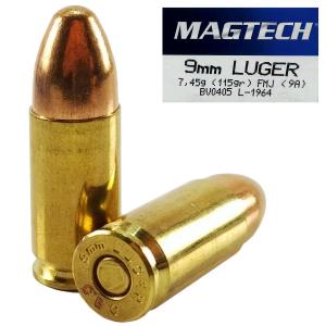 Magtech 9x19 FMJ (9A) 7,45g/115gr