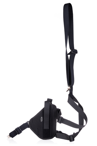 Nylonové podpažní horizontální pouzdro Falco D501 BAKER Full-Size, pravák