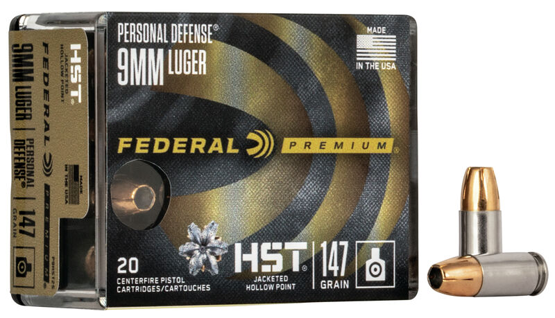 Federal Premium Personal Defense HST JHP 9x19 9,5g/147gr