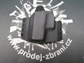 Vnější kydexové pouzdro ONGEAR Glock 43X rail, levák