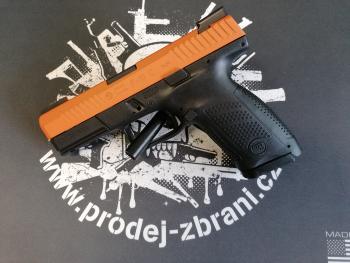 CZ P-10 C CERAKOTE TEQUILA SUNRISE, mířidla Truglo TFX PRO