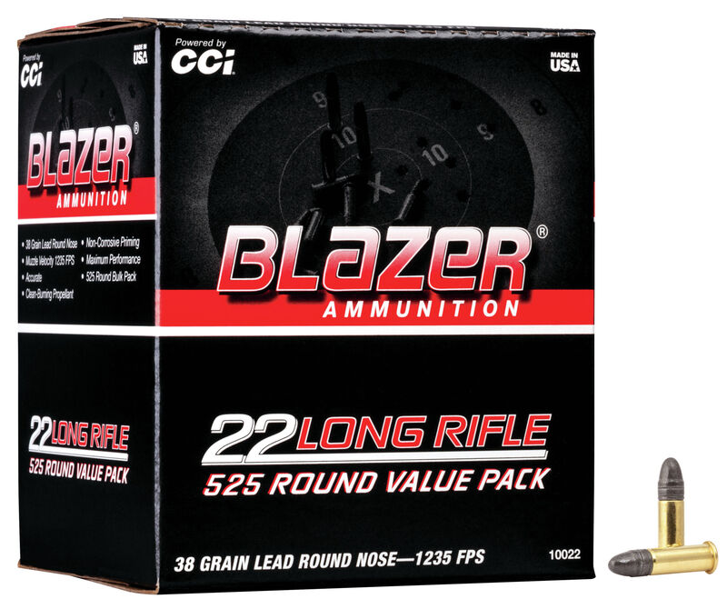 CCI Blazer Rimfire .22LR LRN 2,46g/38GR