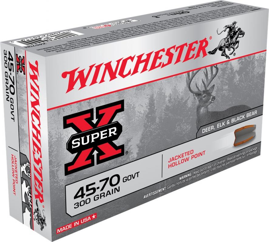 Winchester Super X .45-70GOVT JHP 19,4g/300GR
