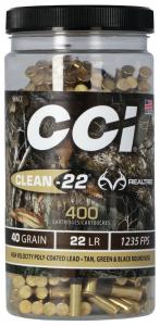 CCI Clean-22, .22LR, LRN, 2,59g/40GR