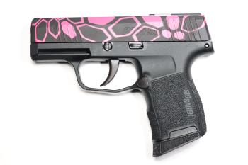 P365 SAS, CERAKOTE Pink/Black KRYPTEK