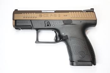 CZ P-10 S CERAKOTE BURNT BRONZE