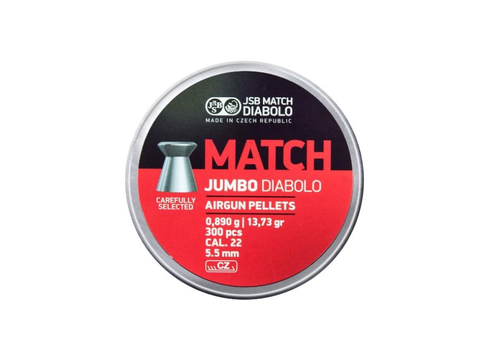 Diabolky JSB MATCH 5,5 mm JUMBO