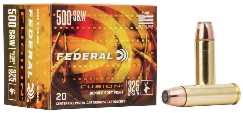 Federal Fusion Handgun .500SW, 325gr