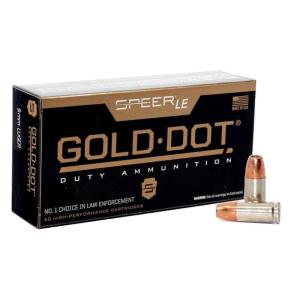 SPEER Gold Dot HP .38Spec+P