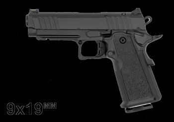 Tisas ZIG 2011 CARRY 9 DS Black, 9 mm / 4,25