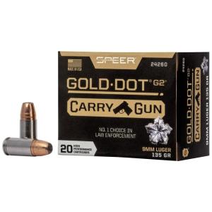 Náboje SPEER, Carry Gun, 9mm Luger, GoldDot HP, 135GR - A1
