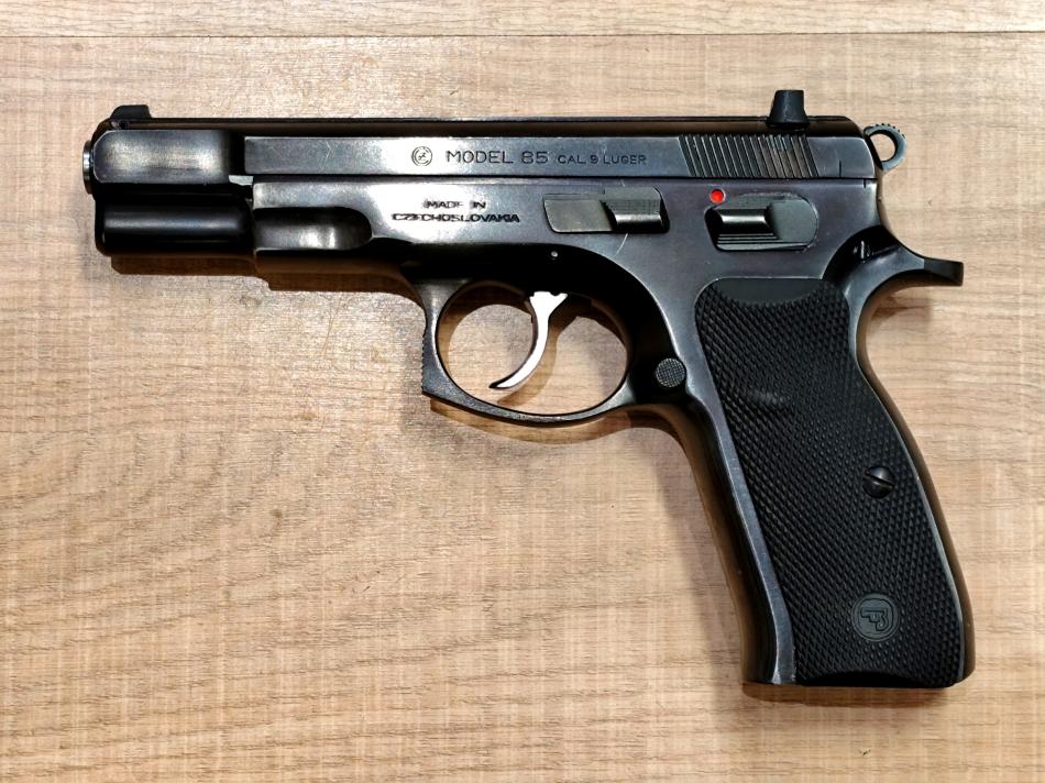 CZ 85, 9 mm Luger + Adaptér CZ75 Kadet