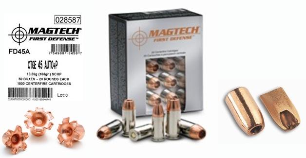 Magtech 45 AUTO+P (FD45A) SCHP 14,9g, 165gr