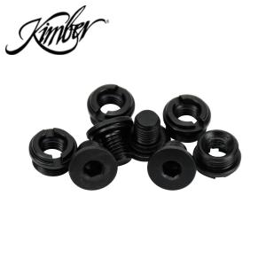 Kimber Grip Bushings & Screws, slim, black