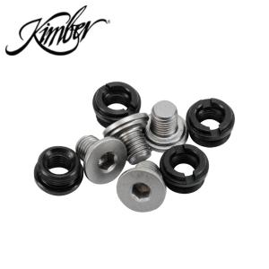 Kimber Grip Bushings & Screws, slim, stainless