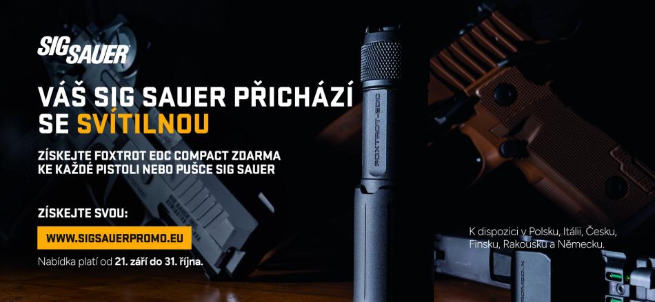 Sig Sauer AKCE - svítilna ZDARMA