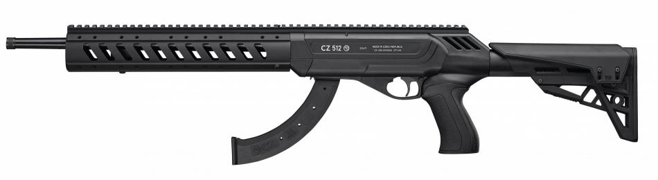 CZ 512 Tactical, .22LR, 16", 1/2x28