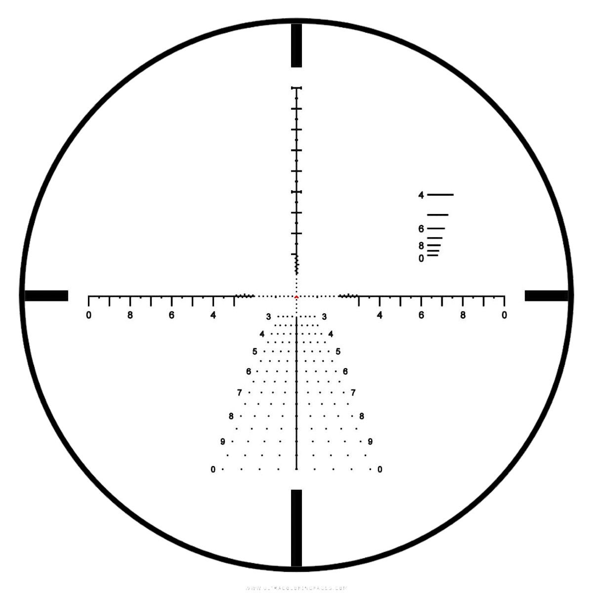 Primary Arms SLx 3-18x50 FFP reticle Primary Arms SLx 3-18x50 FFP reticle