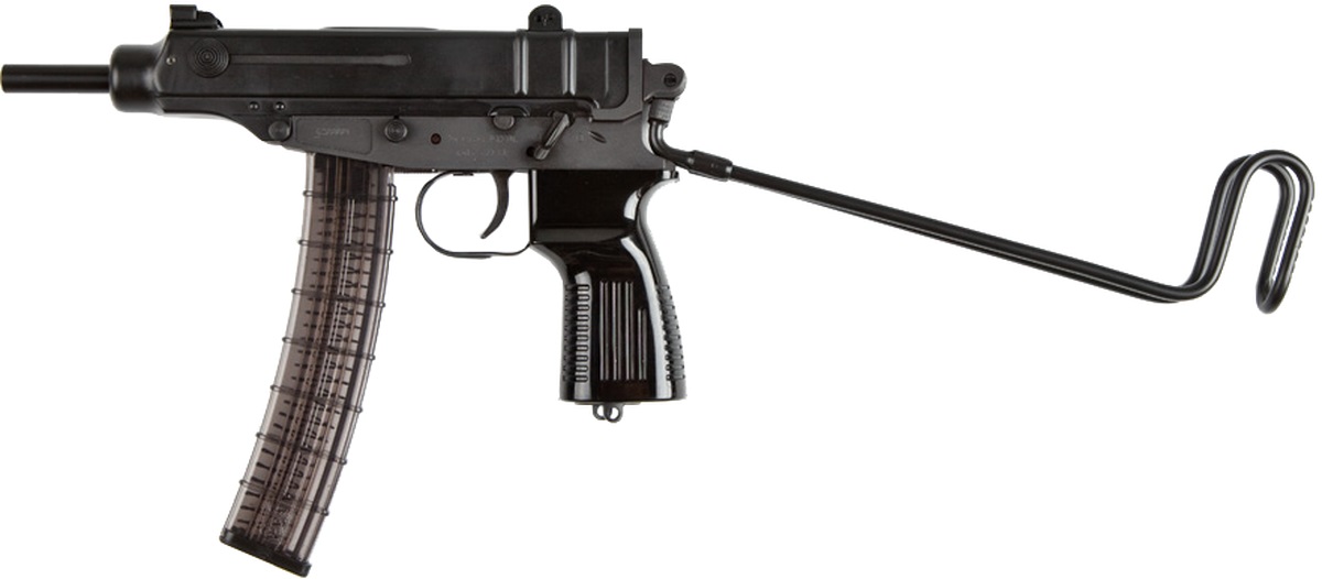 CSA Sa vz. 61 .22LR s vyklopenou pažbou CSA Sa vz. 61 .22LR s vyklopenou pažbou